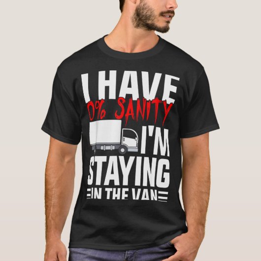 I'm Staying In Tha Van Funny Phasmophobia Gamer Wo T-shirt (Voorkant)