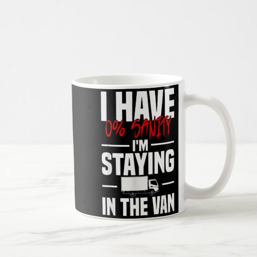 I'm Staying In Tha Van Funny Phasmophobia Women's Koffiemok (Rechts)