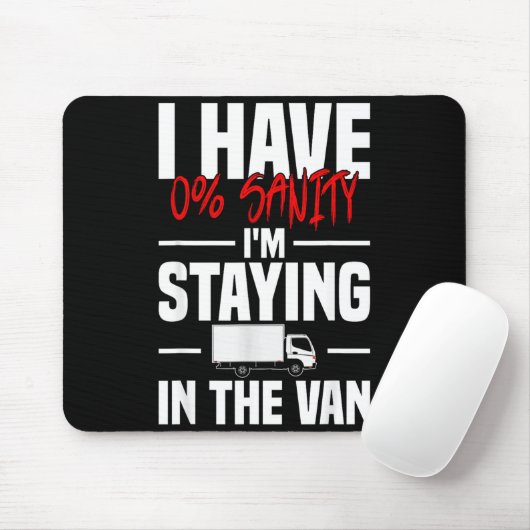 I'm Staying In Tha Van Funny Phasmophobia Women's  Muismat (Met muis)