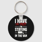 I'm Staying In Tha Van Funny Phasmophobia Women's  Sleutelhanger (Voorkant)