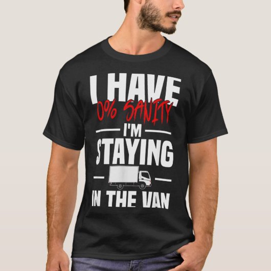 I'm Staying In Tha Van Funny Phasmophobia Women's  T-shirt (Voorkant)