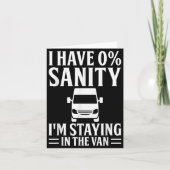 I'm Staying In Tha Van Phasmophobia Funny Drivers  Kaart (Voorkant)