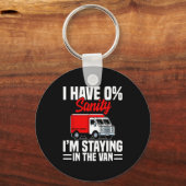 I'm Staying In Tha Van Phasmophobia Funny Gamer Me Sleutelhanger (Voorkant)