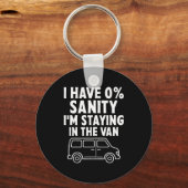 I'm Staying In Tha Van Phasmophobia Funny Gamer Me Sleutelhanger (Voorkant)