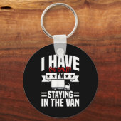 I'm Staying In Tha Van Phasmophobia Funny Gamer Me Sleutelhanger (Voorkant)