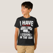 I'm Staying In Tha Van Phasmophobia Funny Gamer Me T-shirt (Voorkant volledig)