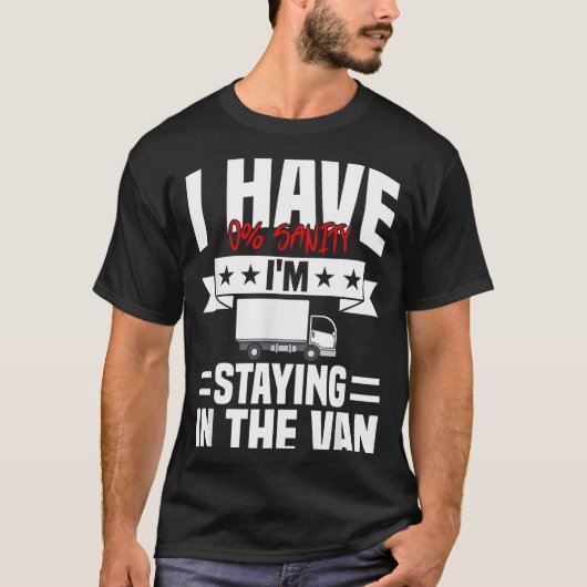 I'm Staying In Tha Van Phasmophobia Funny Gamer Me T-shirt (Voorkant)