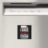 I'm Staying In Tha Van Phasmophobia Funny Gamer Wo Magneet (Insitu (Vaatwasser))