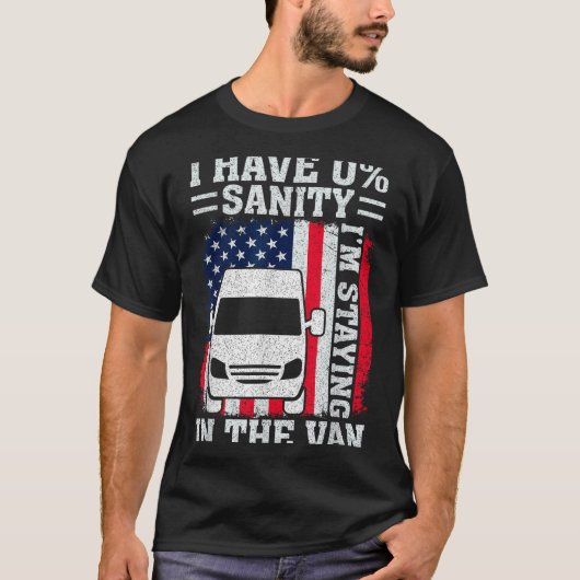 I'm Staying In Tha Van Phasmophobia Funny Man Wome T-shirt (Voorkant)