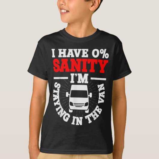I'm Staying In Tha Van Phasmophobia Funny Man Wome T-shirt (Voorkant)