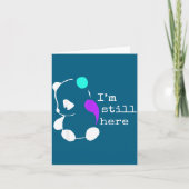 I'm Still Here - Semicolon Gift Suicide Prevention Kaart (Voorkant)