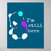 I'm Still Here - Semicolon Gift Suicide Prevention Poster (Voorkant)