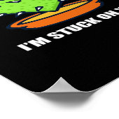 Im Stuck On You Cactus Cute Plant Design  Poster (Hoek)