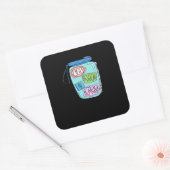 Im Stuck On You Sticker Minimal Love Design  (Envelop)