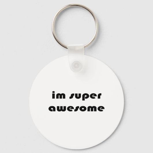 "Im super geweldige" Sleutelhanger (Voorkant)