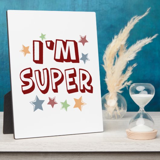 Im Super met sterren Fotoplaat (Zijkant)