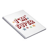 Im Super met sterren Notitieboek (Rechterzijde)