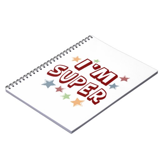 Im Super met sterren Notitieboek (Linkerzijde)
