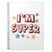 Im Super met sterren Notitieboek (Voorkant)