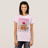 I'm Sweet - Cherry OnTop T-shirt (Voorkant volledig)