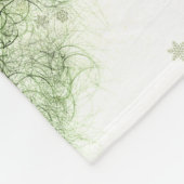 Im Tannenwald Fleece Deken (Hoek)