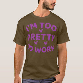 IM te  om te werken T-shirt