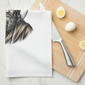 I'm Telling Dad Vintage Engraving Funny Shirt Theedoek (Quarter Fold)