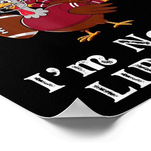 I'm Thankful I'm Not A Liberal Funny Thanksgiving  Poster (Hoek)