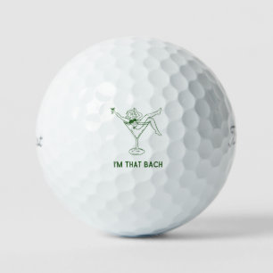 'I'm That Bach' Bruiloftsfeestjes Favorieten Bruid Golfballen