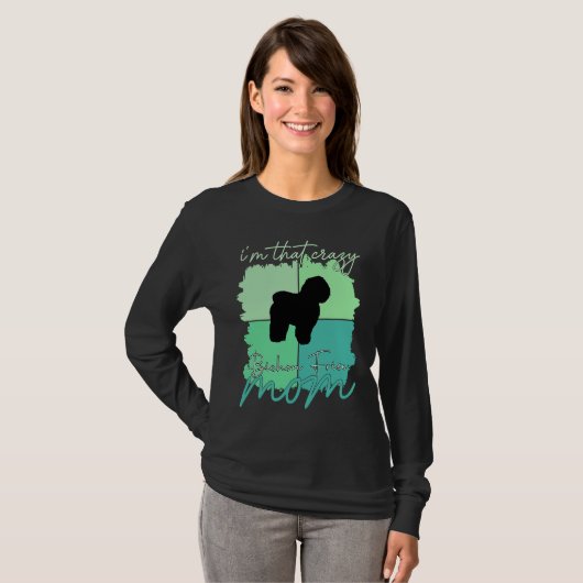 I'm That Crazy Bichon Frise Mama T-shirt (Voorkant volledig)