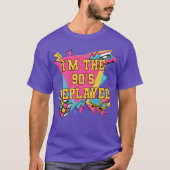 Im the 90s Replayed 1990 Cool Chill Easygoing Rad  T-shirt (Voorkant)
