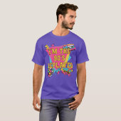 Im the 90s Replayed 1990 Cool Chill Easygoing Rad  T-shirt (Voorkant volledig)