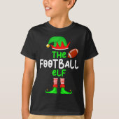 I'm The American Football Elf Christmas Matching P T-shirt (Voorkant)