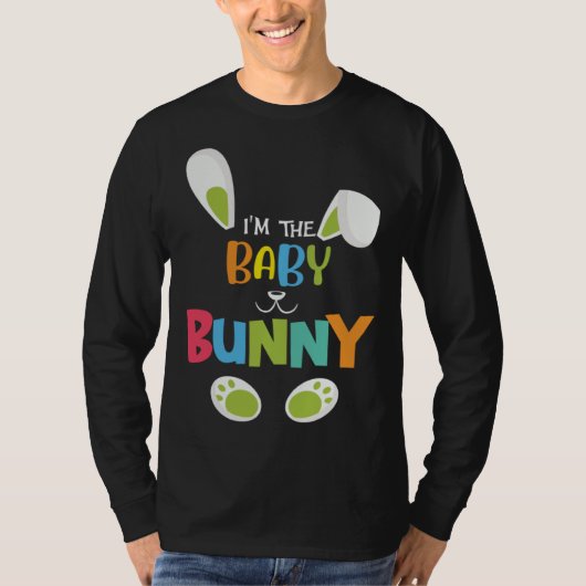 I'm the baby bunny funny Easter Bunny T-shirt (Voorkant)