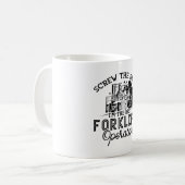 I'm The Best Forklift Operator Driver Truck Worker Koffiemok (Voorkant links)