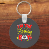 I'm The Birthday Boy Matching Family Birthday Part Sleutelhanger (Voorkant)