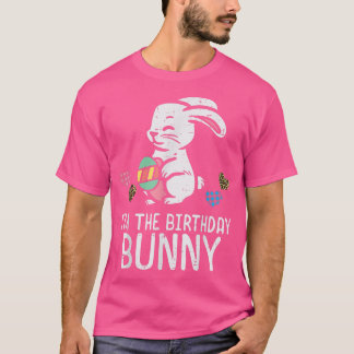 Im The Birthday Bunny Cute Easter Bday Mannen W T-shirt