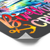 I'm The Birthday Cruiser Funny Cruise Birthday  Poster (Hoek)