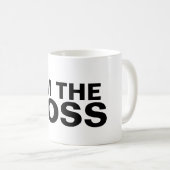 I'm the boss koffiemok (Voorkant rechts)