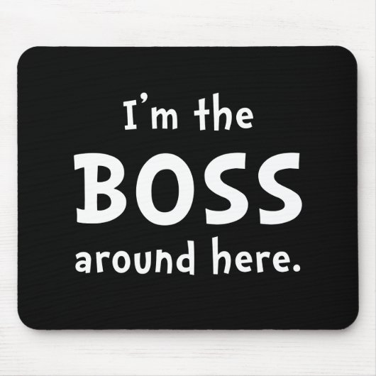 Im The Boss Muismat (Voorkant)