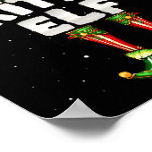 I'm The British Elf Family Matching Group Christma Poster (Hoek)