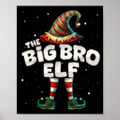 I'm The Brother Elf Family Matching Group Christma Poster (Voorkant)
