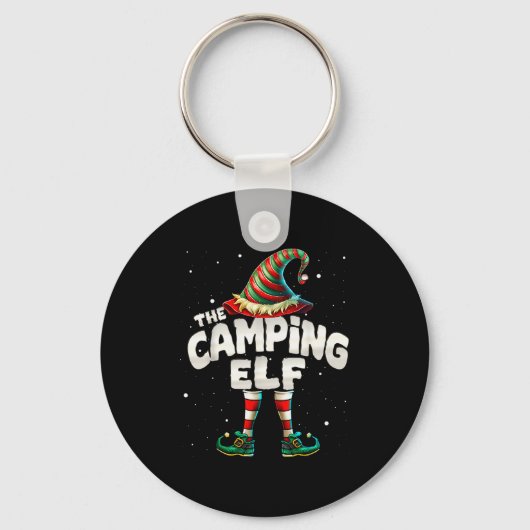 I'm The Camng Elf Family Matching Group Christmas Sleutelhanger (Voorkant)
