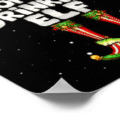 I'm The Coffee Drinking Elf Family Matching Group  Poster (Hoek)