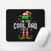 I'm The Cool Dad Elf Christmas Family Pjs Costume Muismat (Met muis)