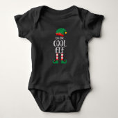 Im The Cool Elf Matching Christmas Romper (Voorkant)