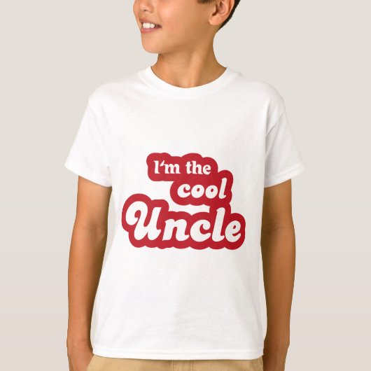 I'm the cool uncle t-shirt (Voorkant)