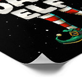 I'm The Dad Elf Family Matching Group Christmas  Poster (Hoek)