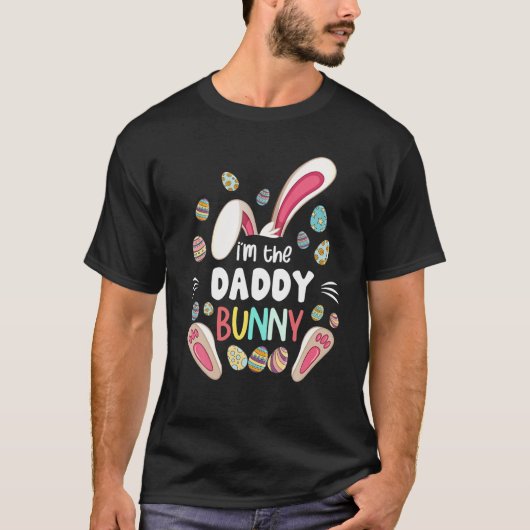 I'm The Daddy Bunny Cute Matching Family Easter Pa T-shirt (Voorkant)