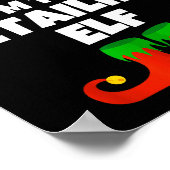 I'm The Detailing Elf Family Pajama Christmas Deta Poster (Hoek)